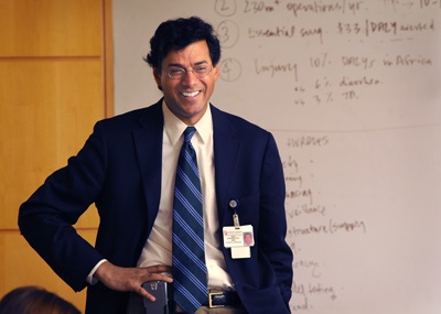 Atul Gawande, author of the brilliant 'Checklist Manifesto'. "“Man is fallible, but maybe men are less so.”"