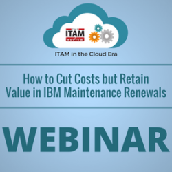 Webinar: How to Cut Costs but Retain Value in IBM Maintenance Renewals