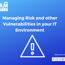 Webinar: Managing Risk and other Vulnerabilities in your IT Environment