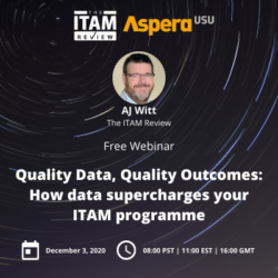 Free Webinar: Quality Data, Quality Outcomes: How data supercharges your ITAM programme