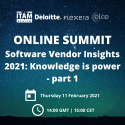 The ITAM Review Online Summit: Software Vendor Insights 2021: Knowledge is power - part 1