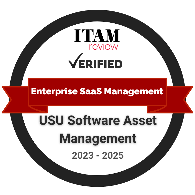 ITAM Review Certifications for USU Enterprise SaaS Management