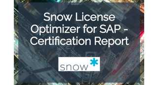ITAM Review recertifies Snow License Optimizer for SAP