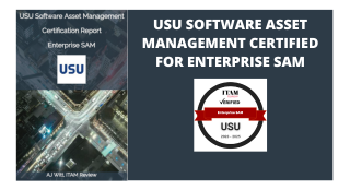 USU Software Asset Management certified for Enterprise SAM