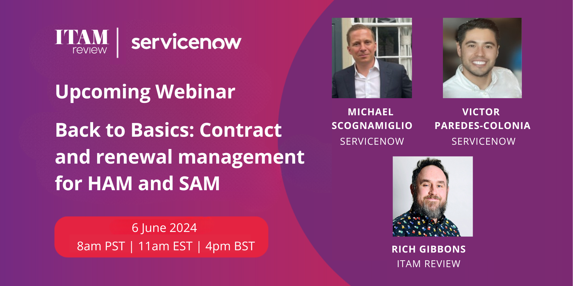 Webinar: Back to Basics: Contract and renewal management for HAM and SAM