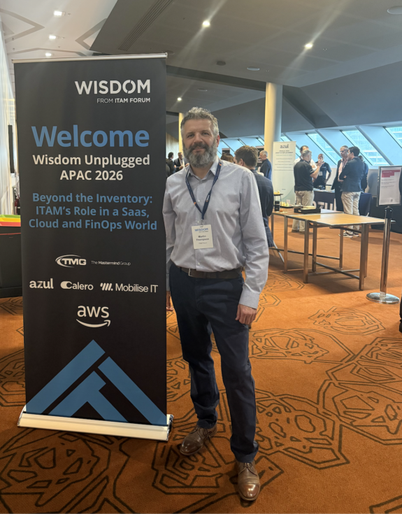 At Wisdom Unplugged by the ITAM Forum, Melbourne Convention and Exhibition Centre (MCEC), 26th March 2026. 