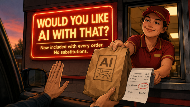 Forced AI upgrades and unwarranted price spikes abound.